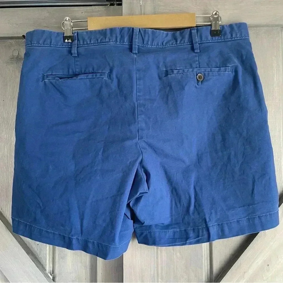 Banana Republic‎ Factory Men’s Blue Lived in Chino Short- size 38 - Picture 4 of 7